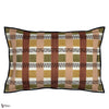 Santana coussin en Multico Ocre de Casamance