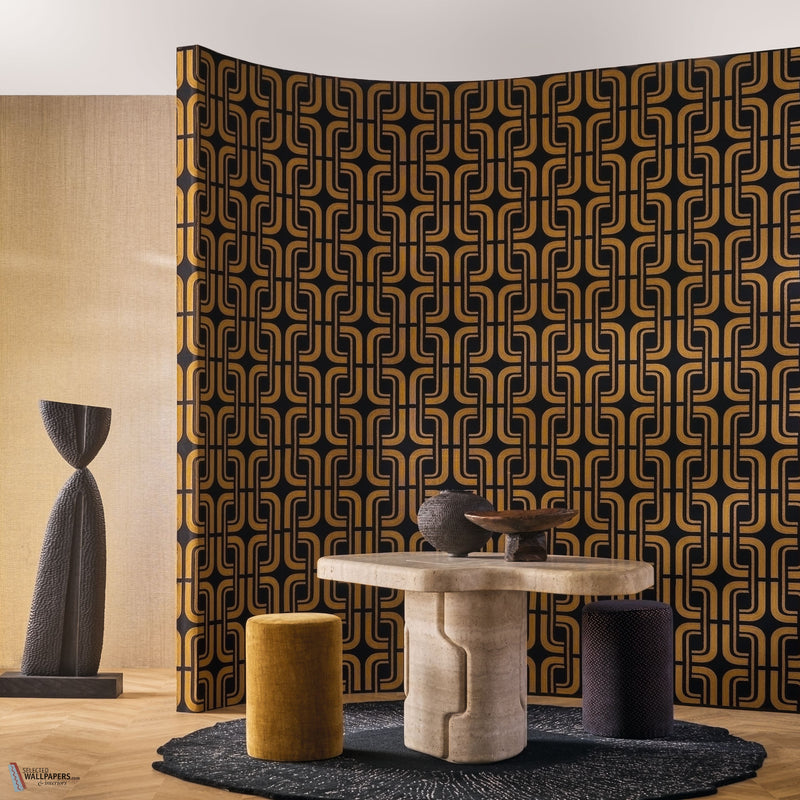 Sensation papier peint de Casamance interieur
