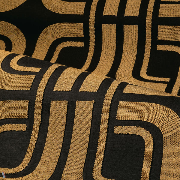 Sensation Tapete in Noir Mordore von Casamance