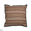 Serape kussen in Rouge Terre Taupe van Casamance