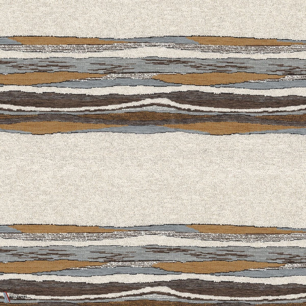 Sett fabric in Ocre by Casamance