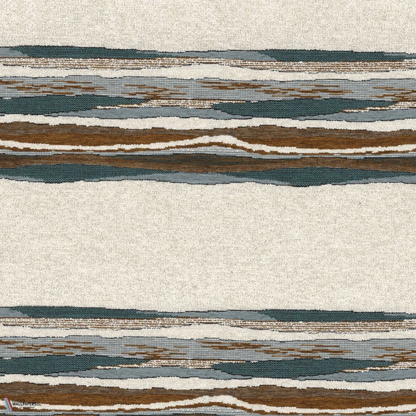 Sett fabric in Pierre Bleue by Casamance