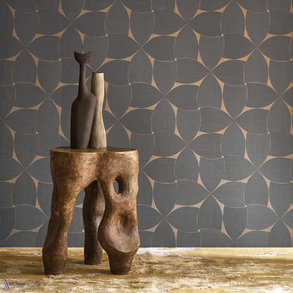 Sienna wallpaper sfeerbeeld 2 van Casamance
