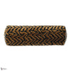 Silhouette cojín en Ocre Noir 50 x 16 cm de Casamance