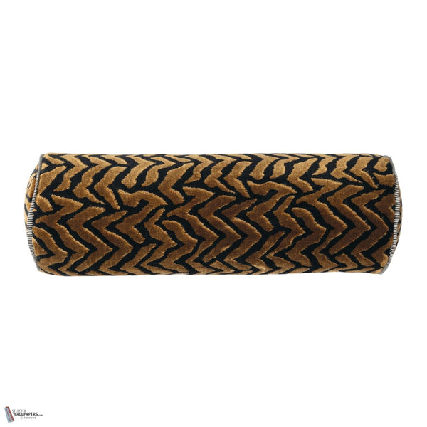 Silhouette cojín en Ocre Noir 50 x 16 cm de Casamance