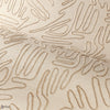Silvara Tapete in Beige Naturel von Casamance