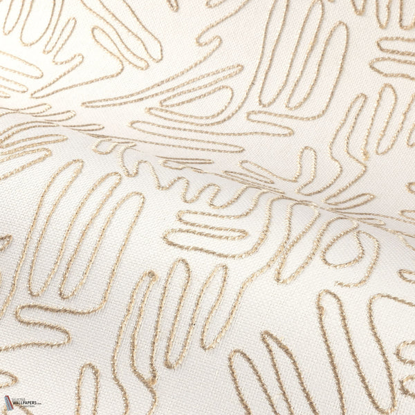 Silvara Tapete in Blanc Naturel Clair von Casamance
