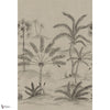 Skoura Tapete in Lin/Noir von Casamance
