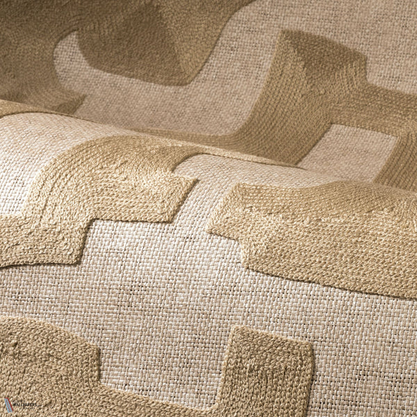 Sonate wallpaper in Beige Marron Glace by Casamance