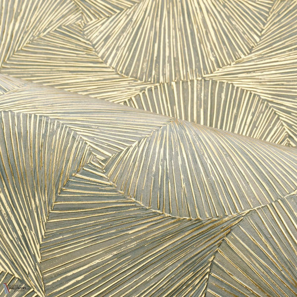 Songket wallpaper in Opaline/Dore by Casamance