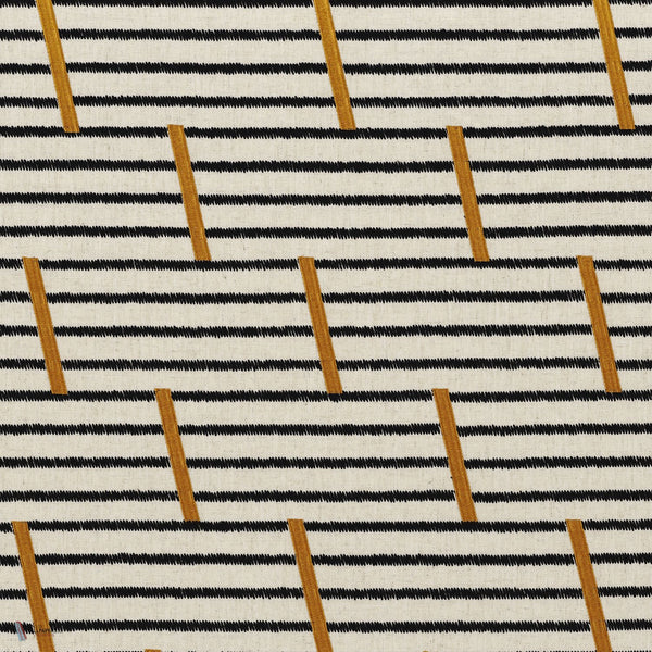 Storia fabric in Ocre by Casamance