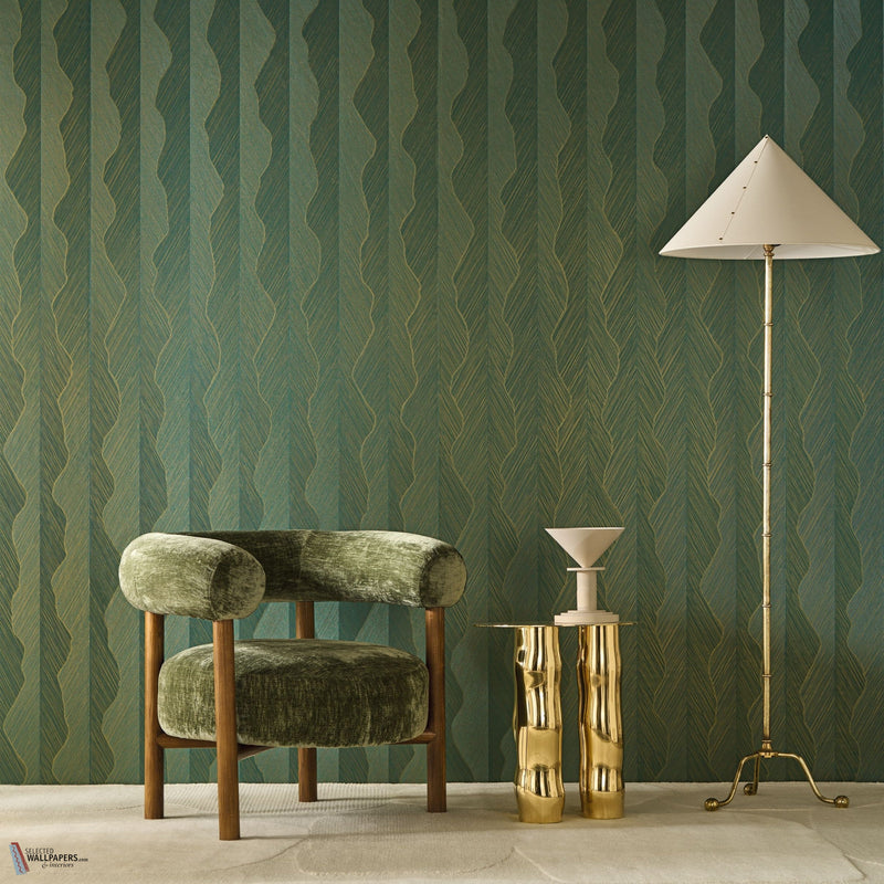 Strie wallpaper by Casamance