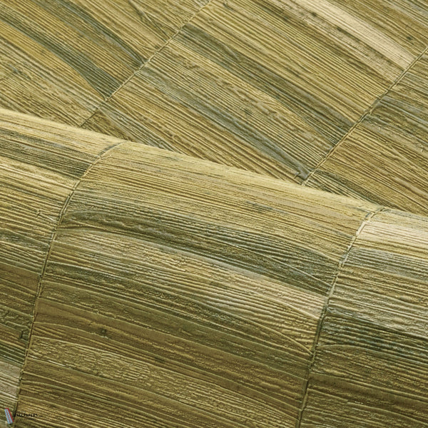 Stylosa wallpaper in Olive by Casamance