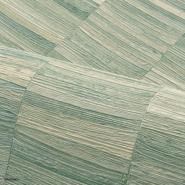 Stylosa wallpaper in Vert amande by Casamance