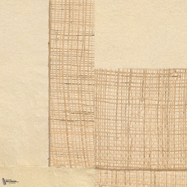 Takumi behang in Ivoire Naturel van Casamance