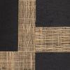 Takumi behang in Noir Naturel van Casamance