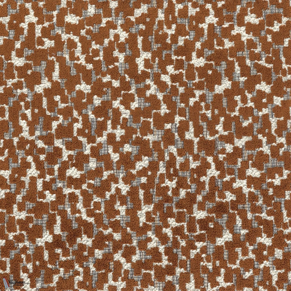 Teluk fabric in Acajou by Casamance