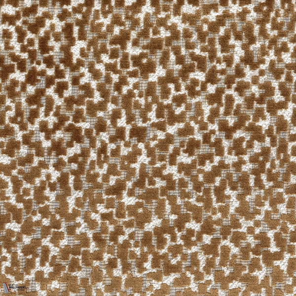 Teluk fabric in Mordoré by Casamance