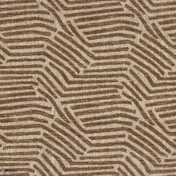 Tradition fabric in Tabac by Casamance