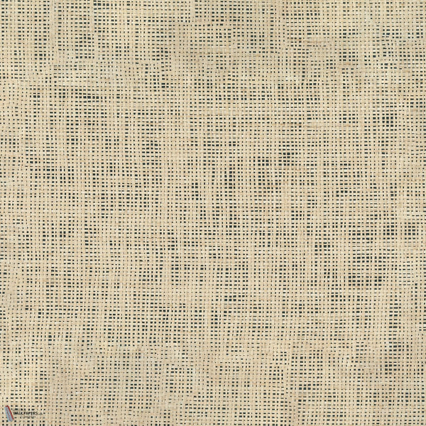 Tramis wallpaper in Beige Noir by Casamance