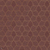 Tressana papier peint en Pourpe/Cuive de Casamance