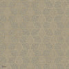 Tressana papier peint en Sepia/Dore de Casamance