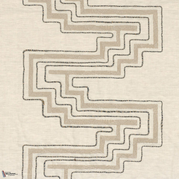 Uluwatu fabric in Naturel by Casamance