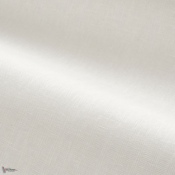 Velin wallpaper in Blanc Petale by Casamance