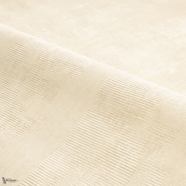 Zumaia wallpaper in Ivoire by Casamance