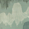 Cascadia behang in Teal van Kelly Wearstler