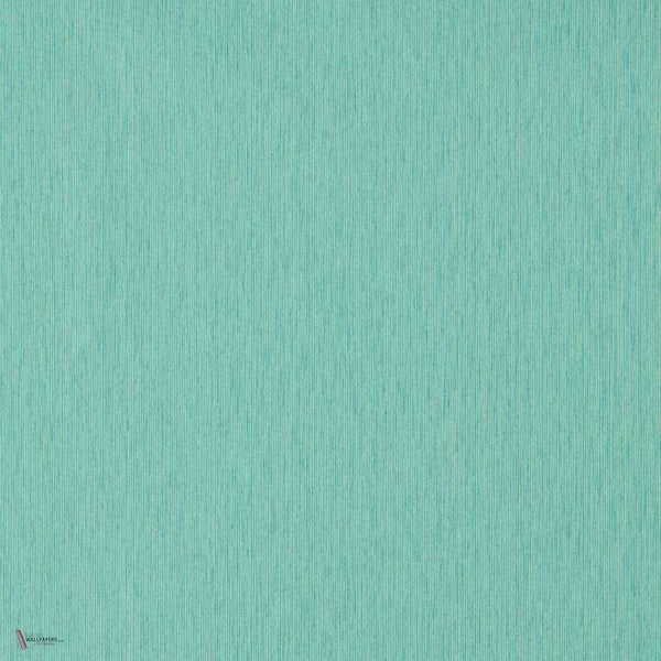 Caspian Strie Tapete in Teal van Sanderson