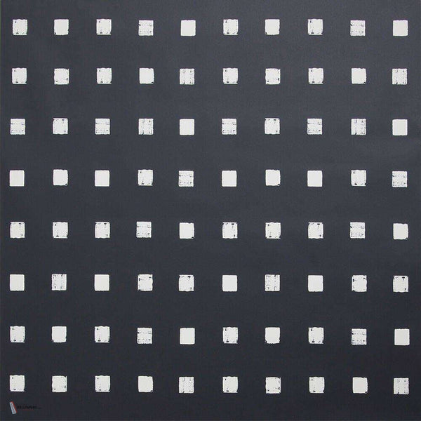 Chalet behang in Black Ivory van Kelly Wearstler
