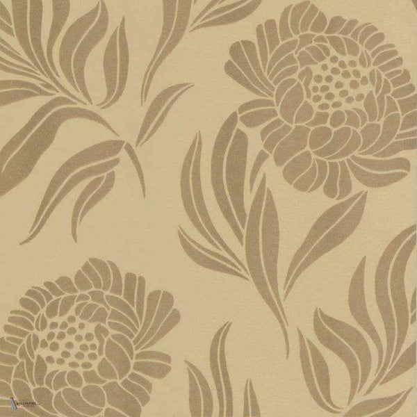 Chatsworth wallpaper in Gold van 1838 wallcoverings