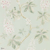 Chestnut Tree wallpaper in Seaspray/Peony van Sanderson