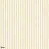 Closet Stripe behang in Dayroom Yellow van Farrow & Ball