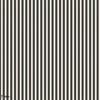 Closet Stripe behang in Off Black van Farrow & Ball