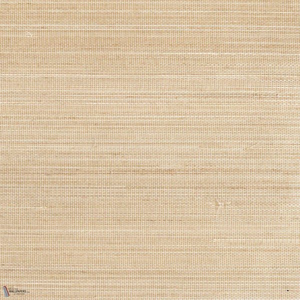 Abaca Dense wallpaper in Miel by CMO Paris