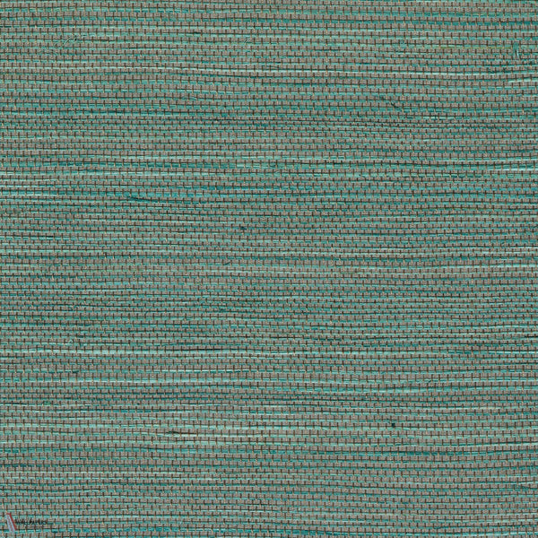Sisal papel pintado en Changeant Lagon de CMO Paris