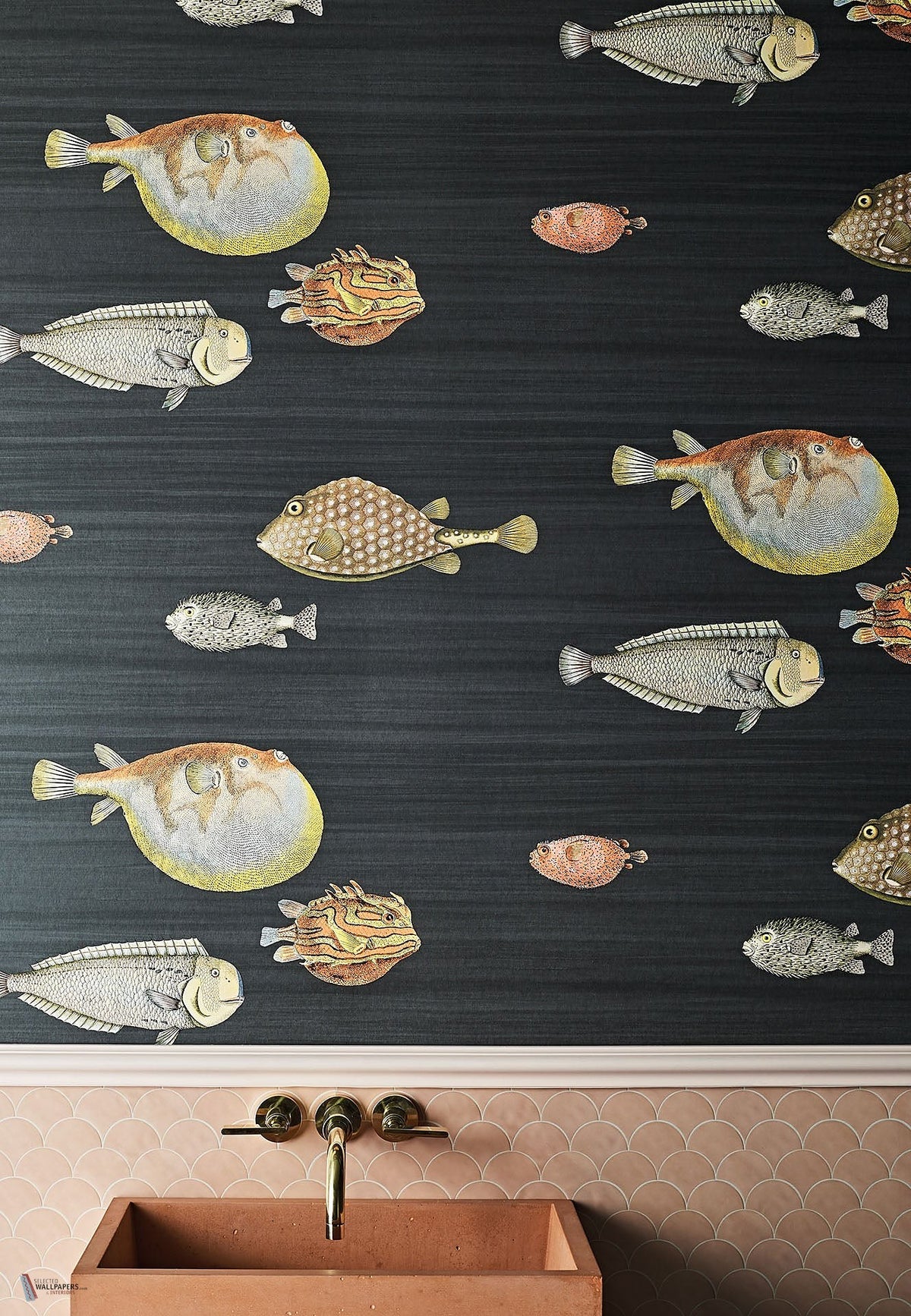 Acquario Papel Pintado Cole & Son — interior
