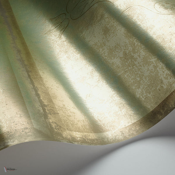 Albery behang in Metallic Gold on Foil van Cole & Son