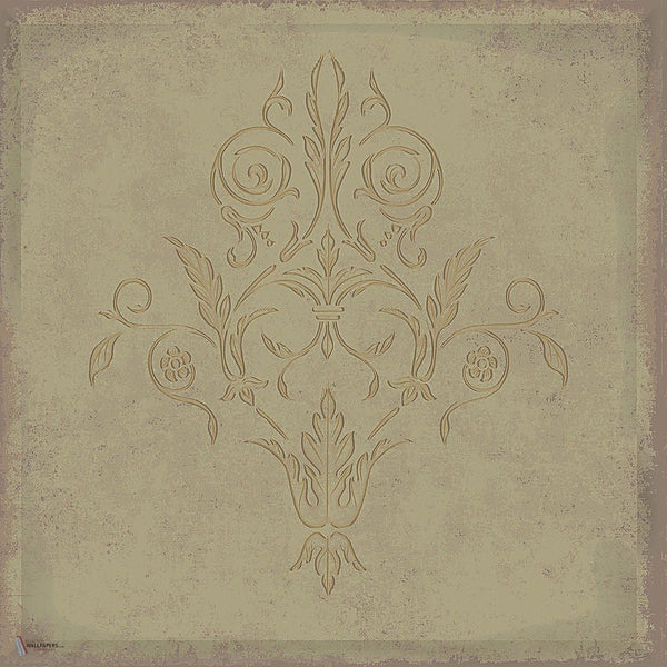 Albery behang in Metallic Gold on Foil van Cole & Son