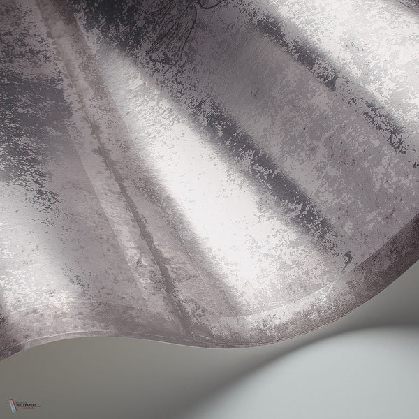 Albery behang in Mink on Foil van Cole & Son