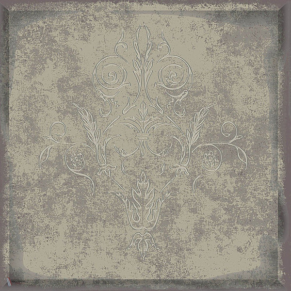 Albery behang in Rose Metallic Gold on Silver Foil van Cole & Son