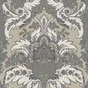 Aldwych behang in Glitter Silver on Metallic Gilver van Cole & Son