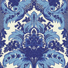 Aldwych behang in Multi Blue on White van Cole & Son