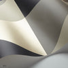 Apex Grand Tapete in Grey, Charcoal & Metallic Gilver von Cole & Son