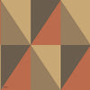 Apex Grand Tapete in Red, Sand & Soot von Cole & Son