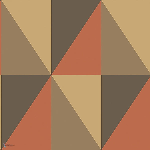Apex Grand Tapete in Red, Sand & Soot von Cole & Son