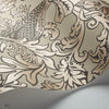 Balabina behang in Metallic Gilver on Linen van Cole & Son