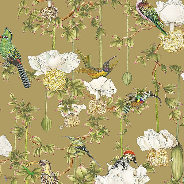 Baobab Botanica behang in Safari van Cole & Son